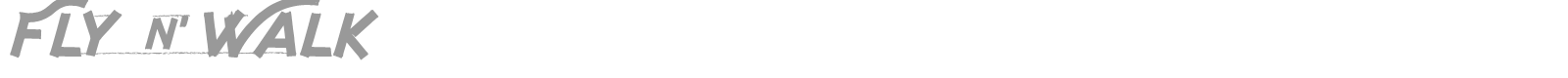 Fly N Walk font preview